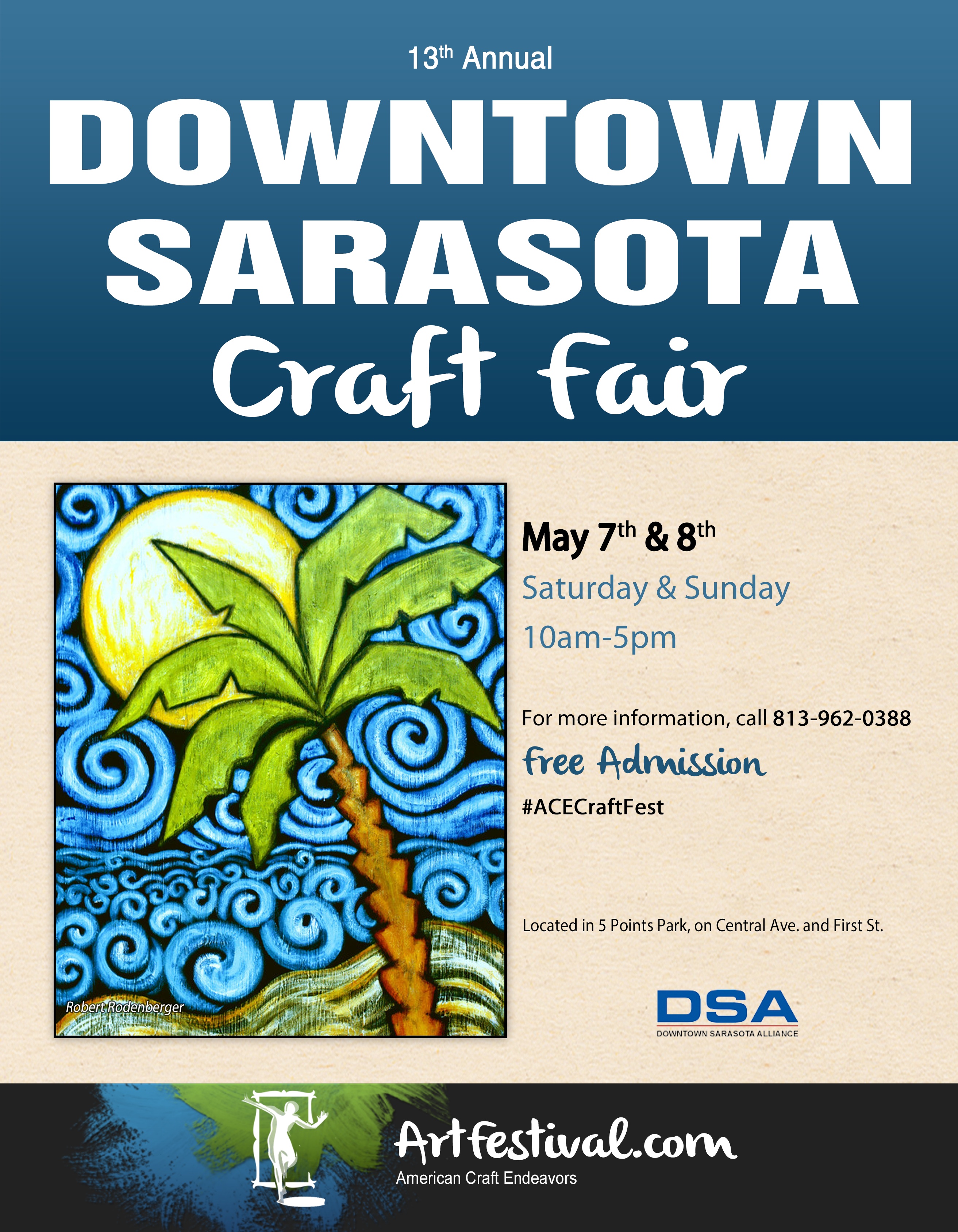 13th Annual Downtown Sarasota Craft Fair