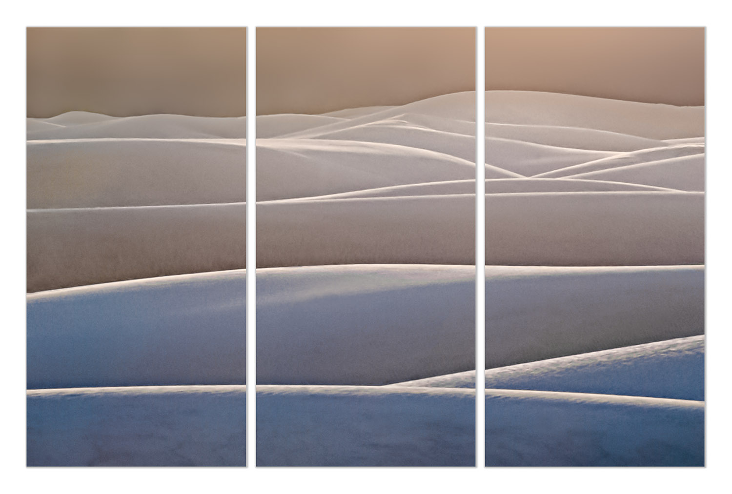White Sands triptych