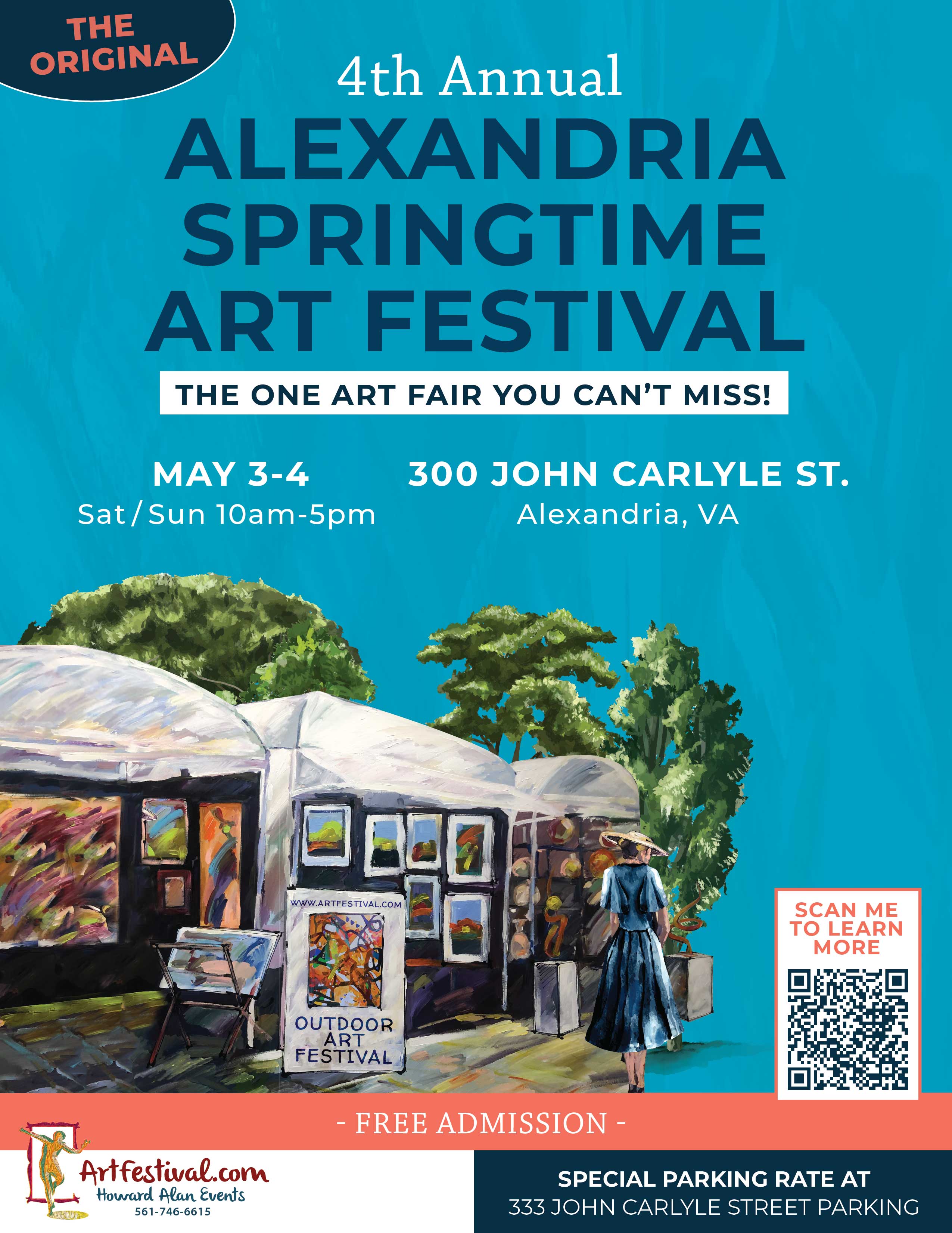 4th Annual Alexandria Springtime Art Festival