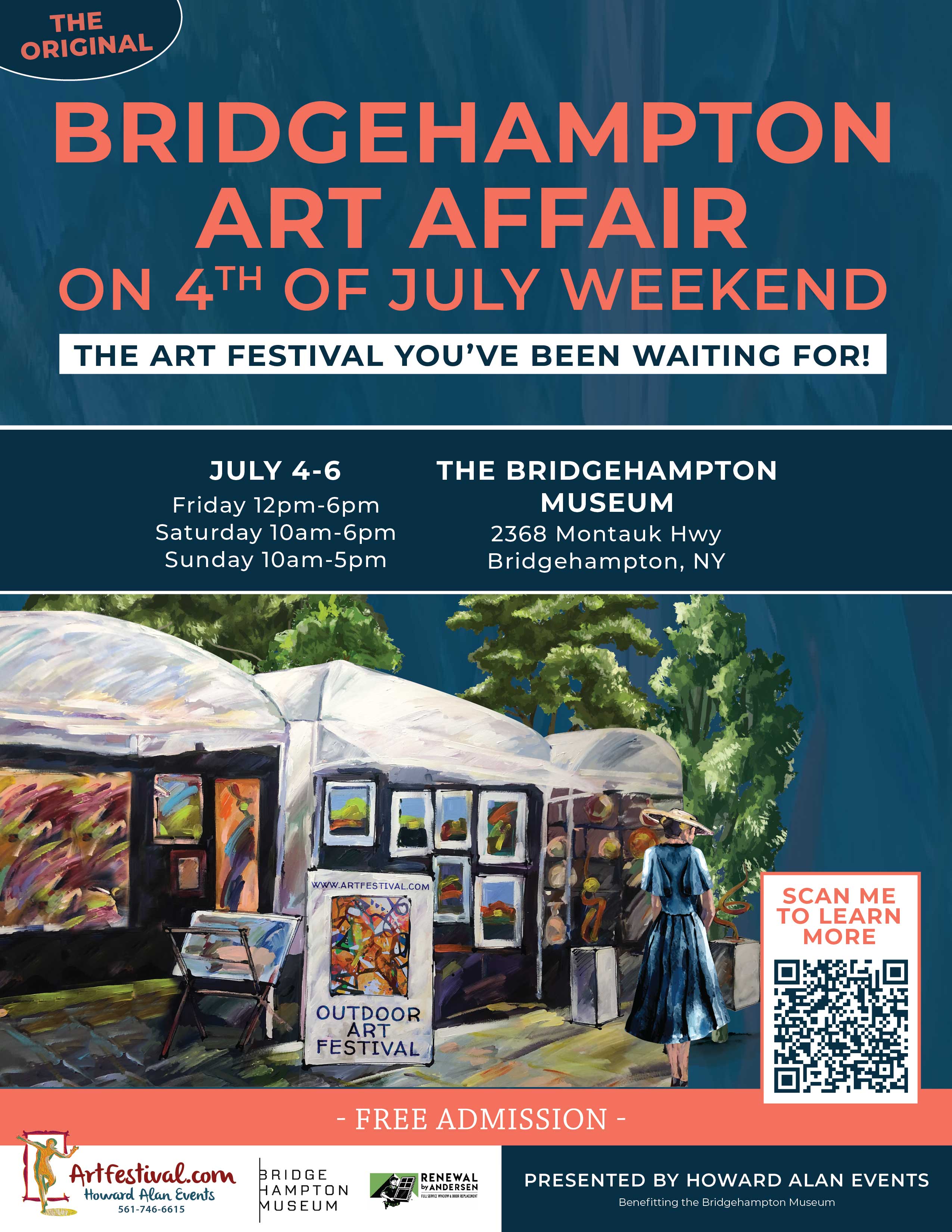 Bridgehampton Art Affair on 4th of July Weekend