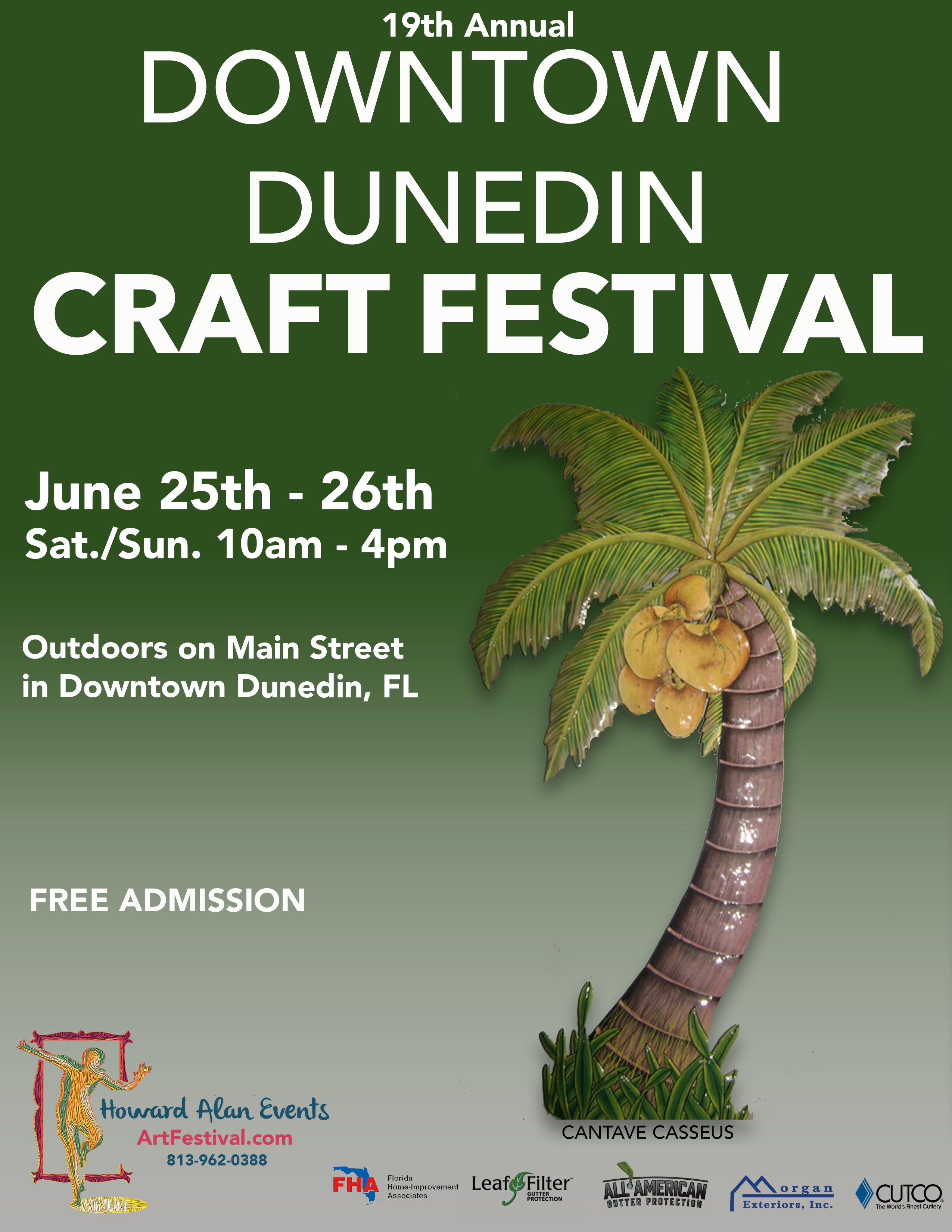 19th Annual Downtown Dunedin Craft Festival