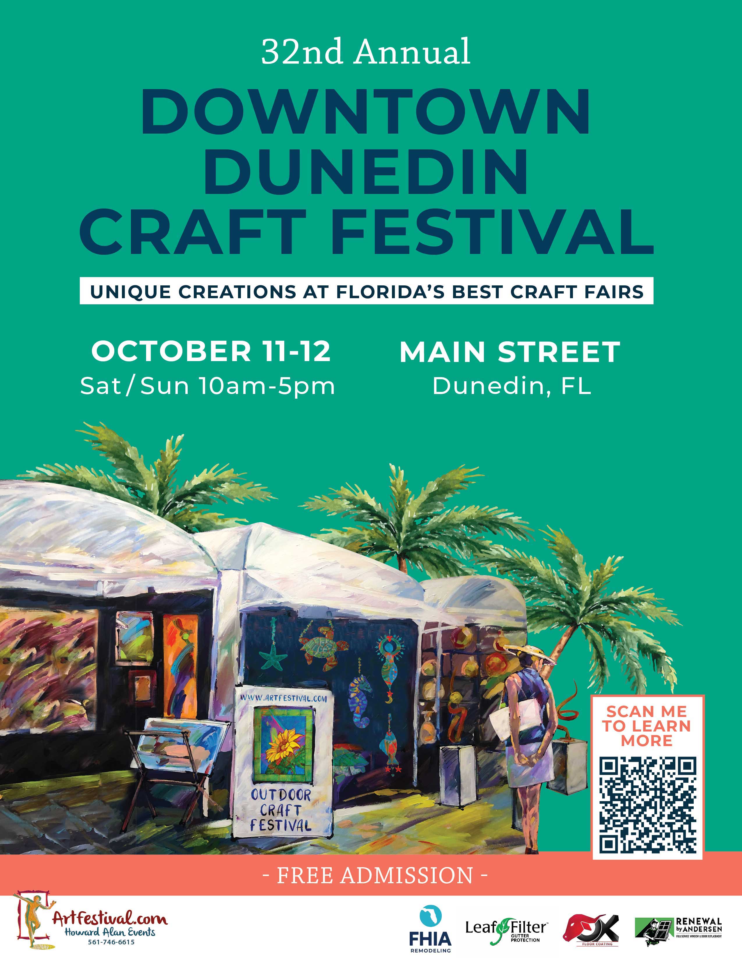 32nd Annual Downtown Dunedin Craft Festival