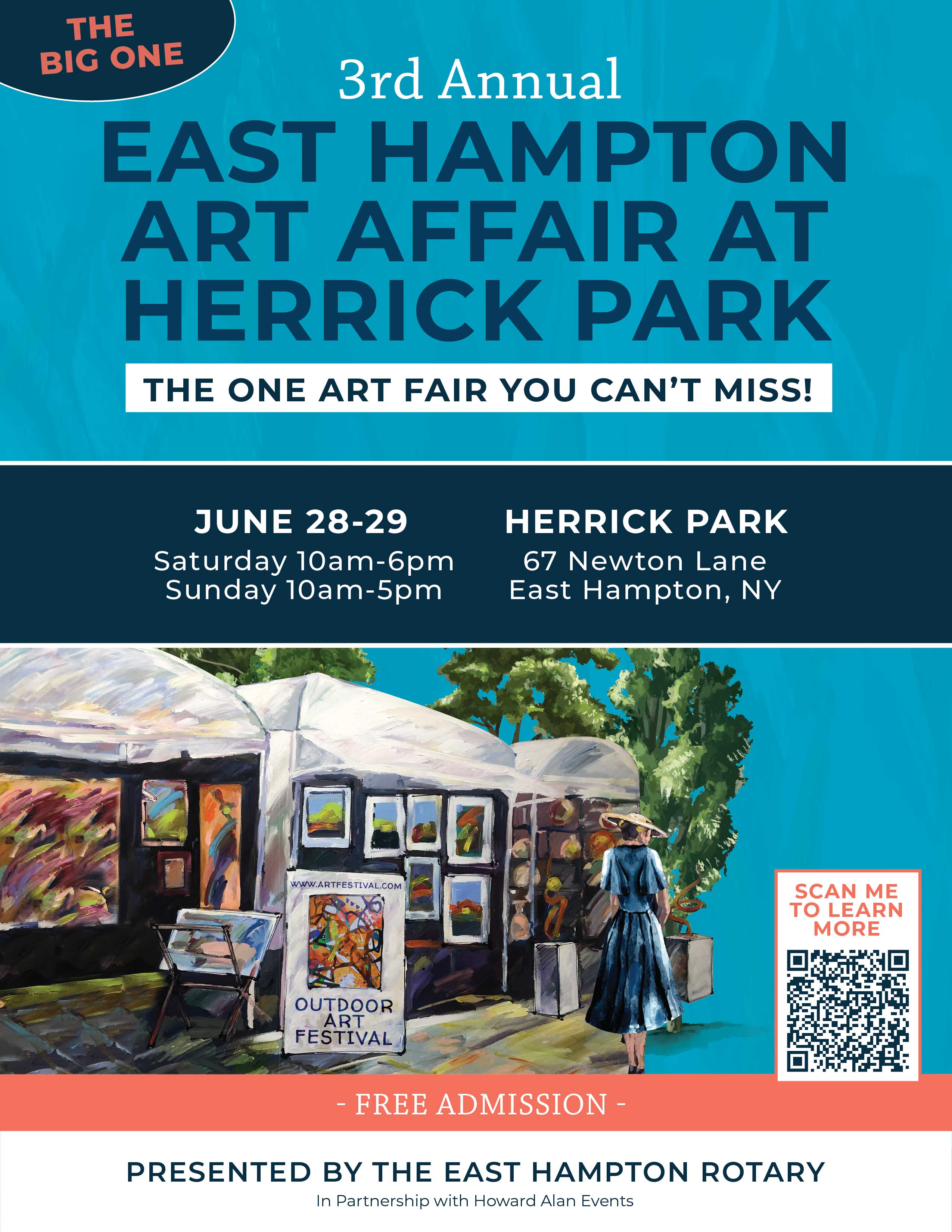 3rd Annual East Hampton Art Affair at Herrick Park