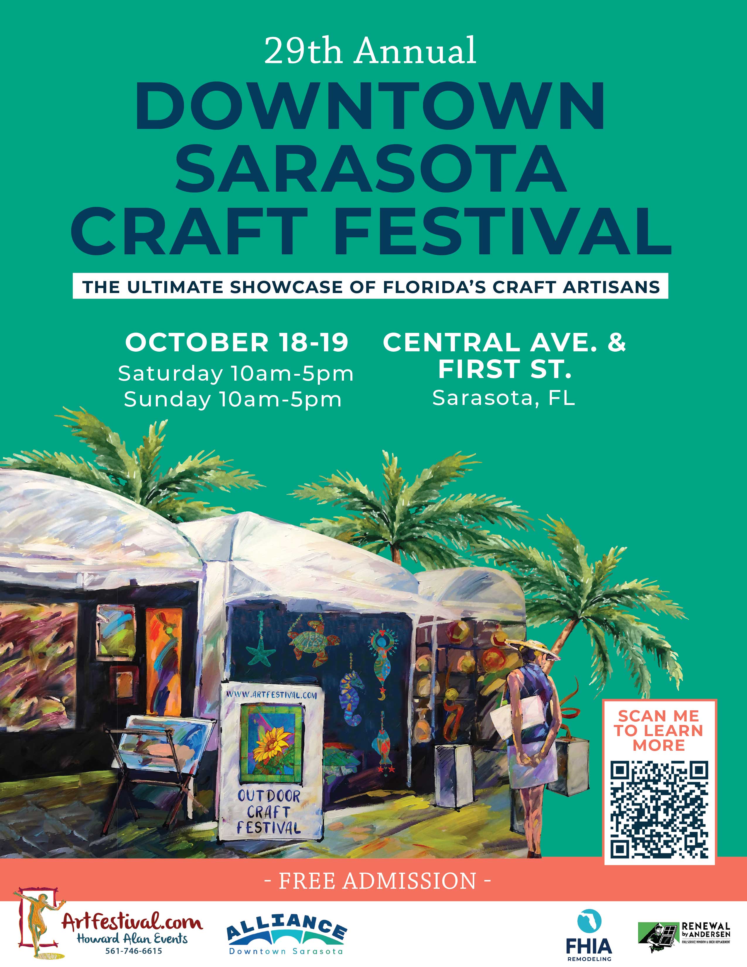 29th Annual Downtown Sarasota Craft Festival