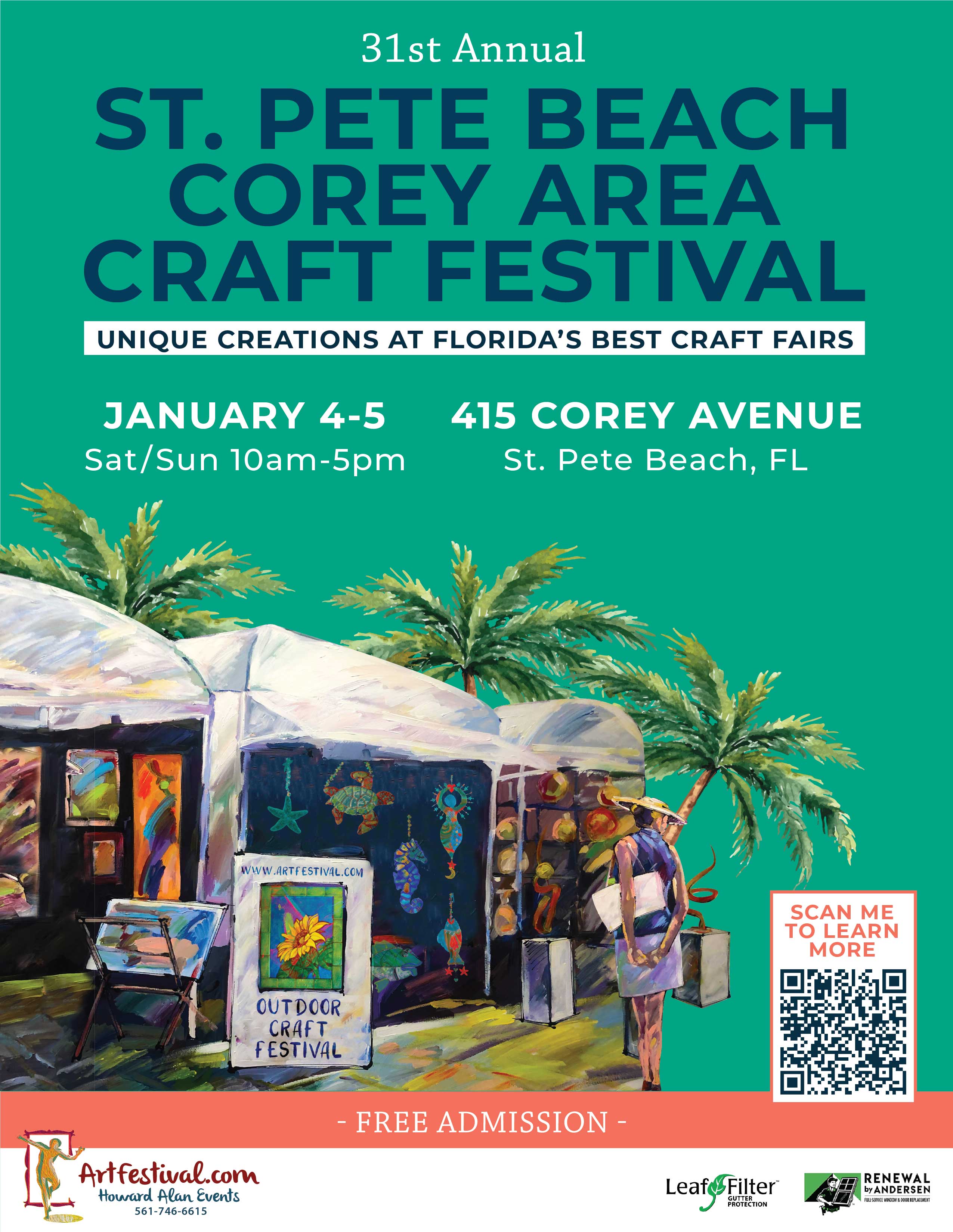 31st Annual St. Pete Beach Corey Area Craft Festival