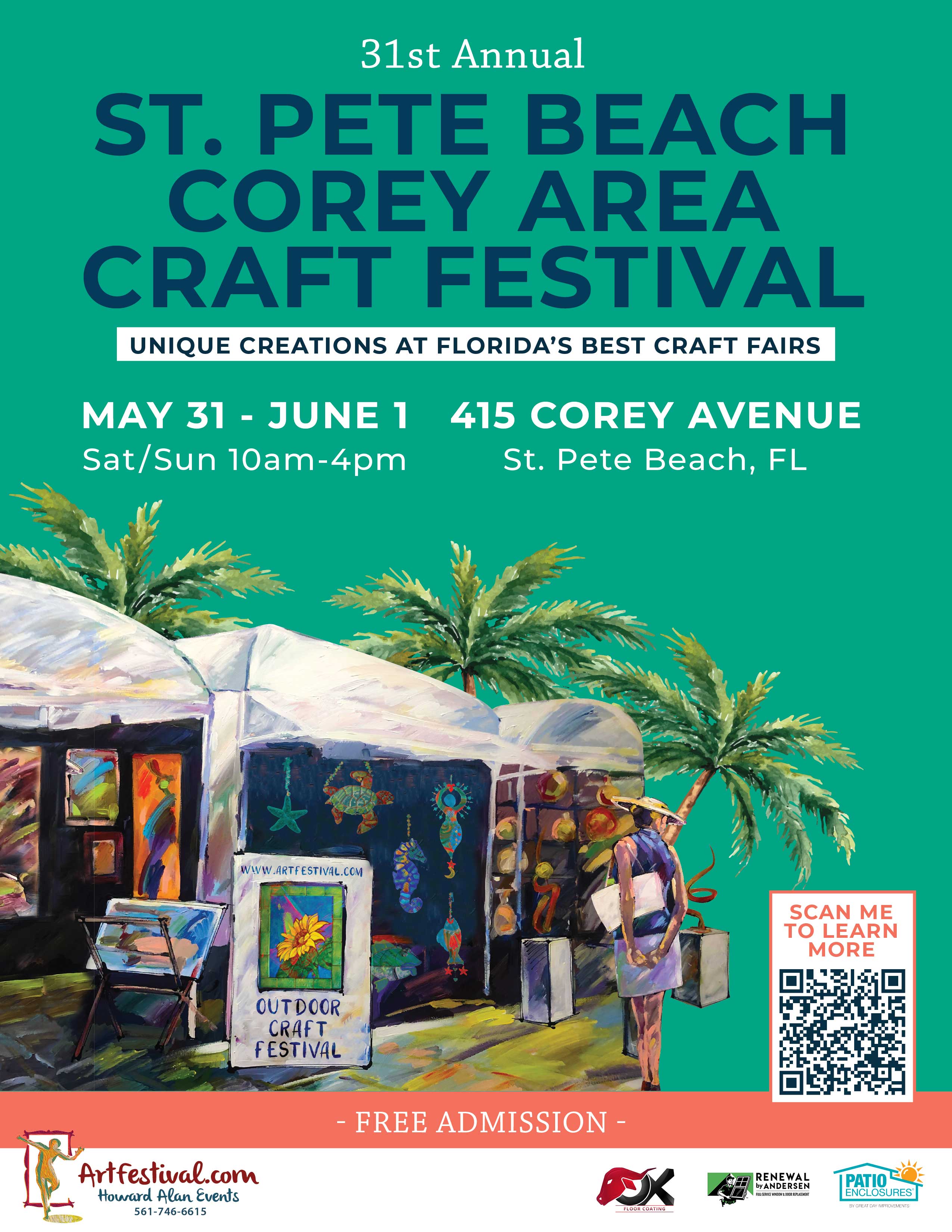 31st Annual St. Pete Beach Corey Area Craft Festival