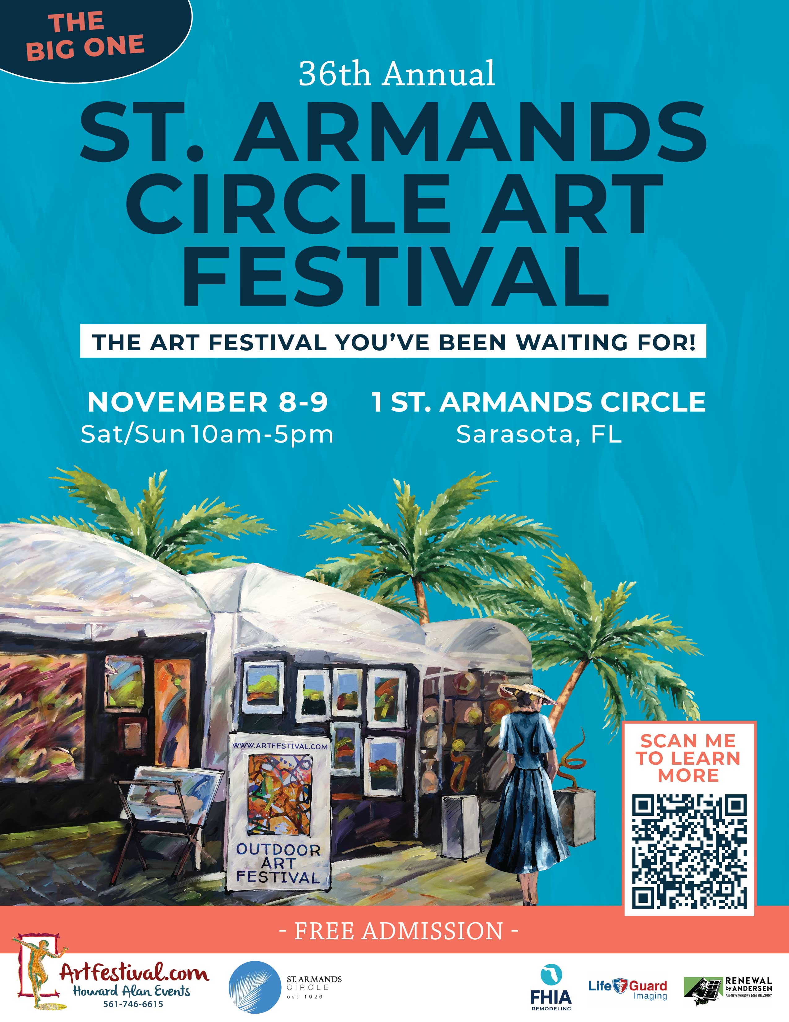 36th Annual St. Armands Circle Art Festival 