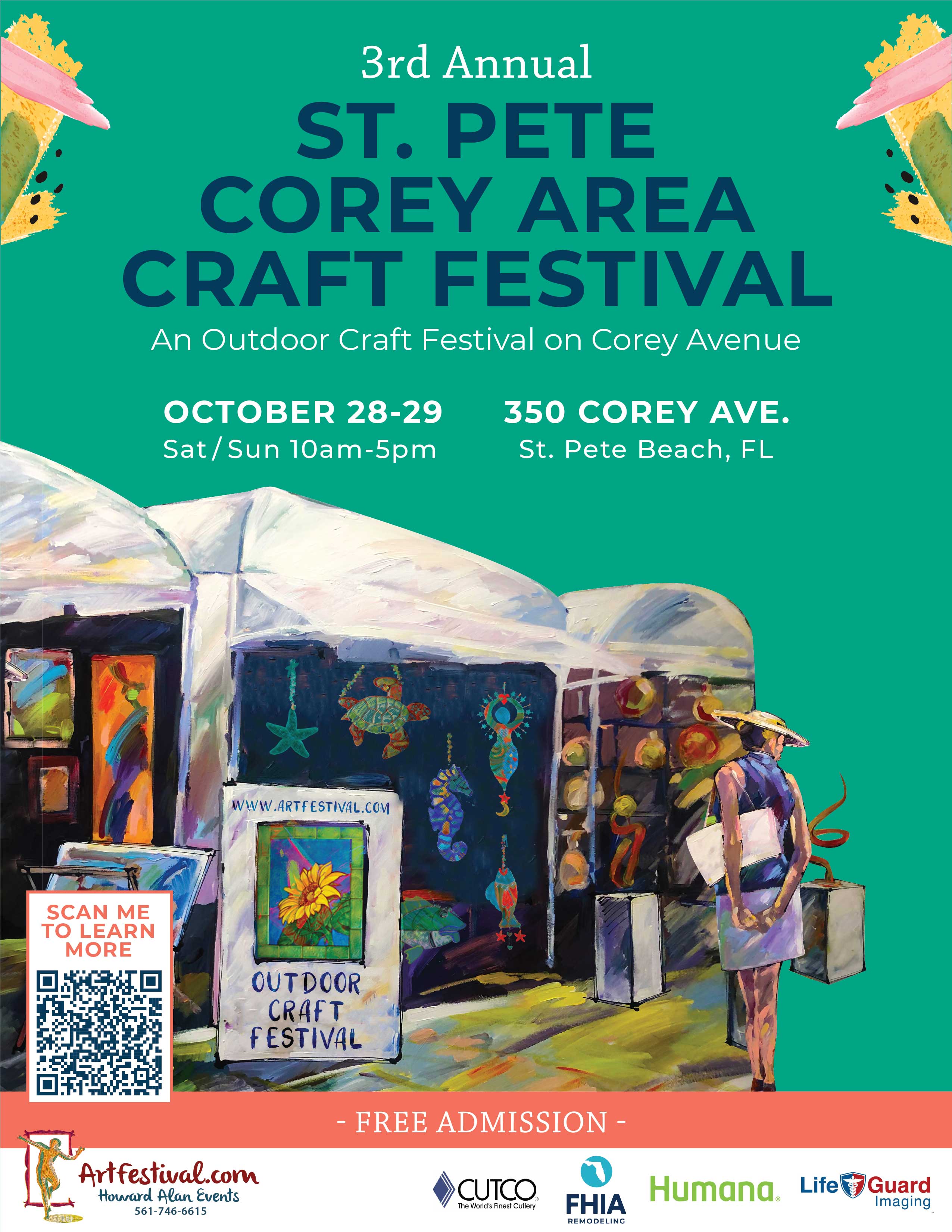 3rd Annual St. Pete Beach Corey Area Craft Festival
