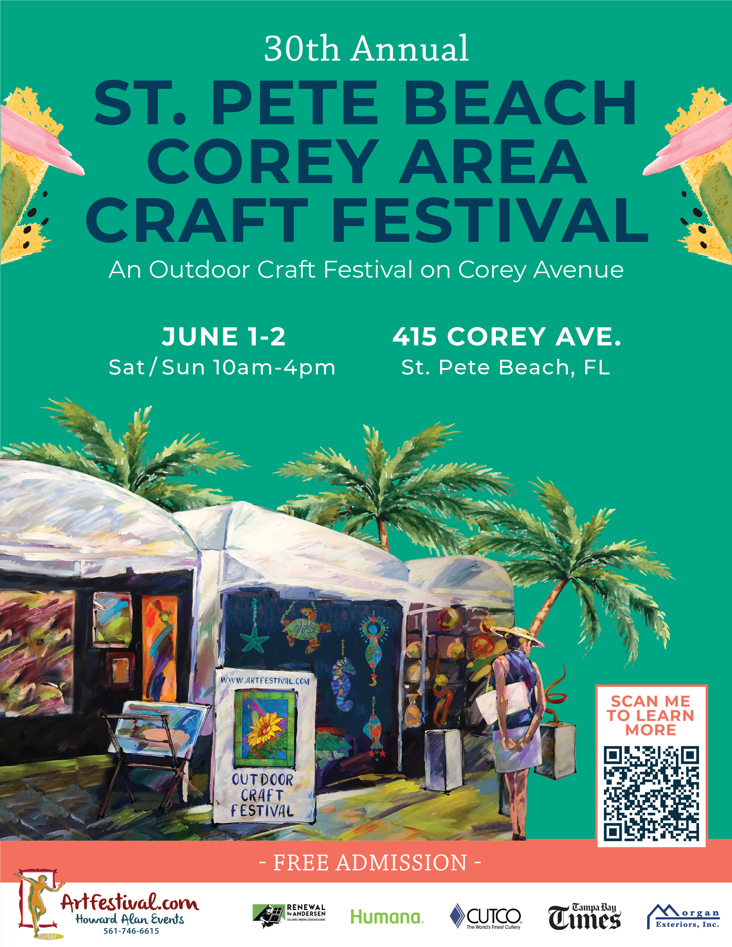 30th Annual St. Pete Beach Corey Area Craft Festival