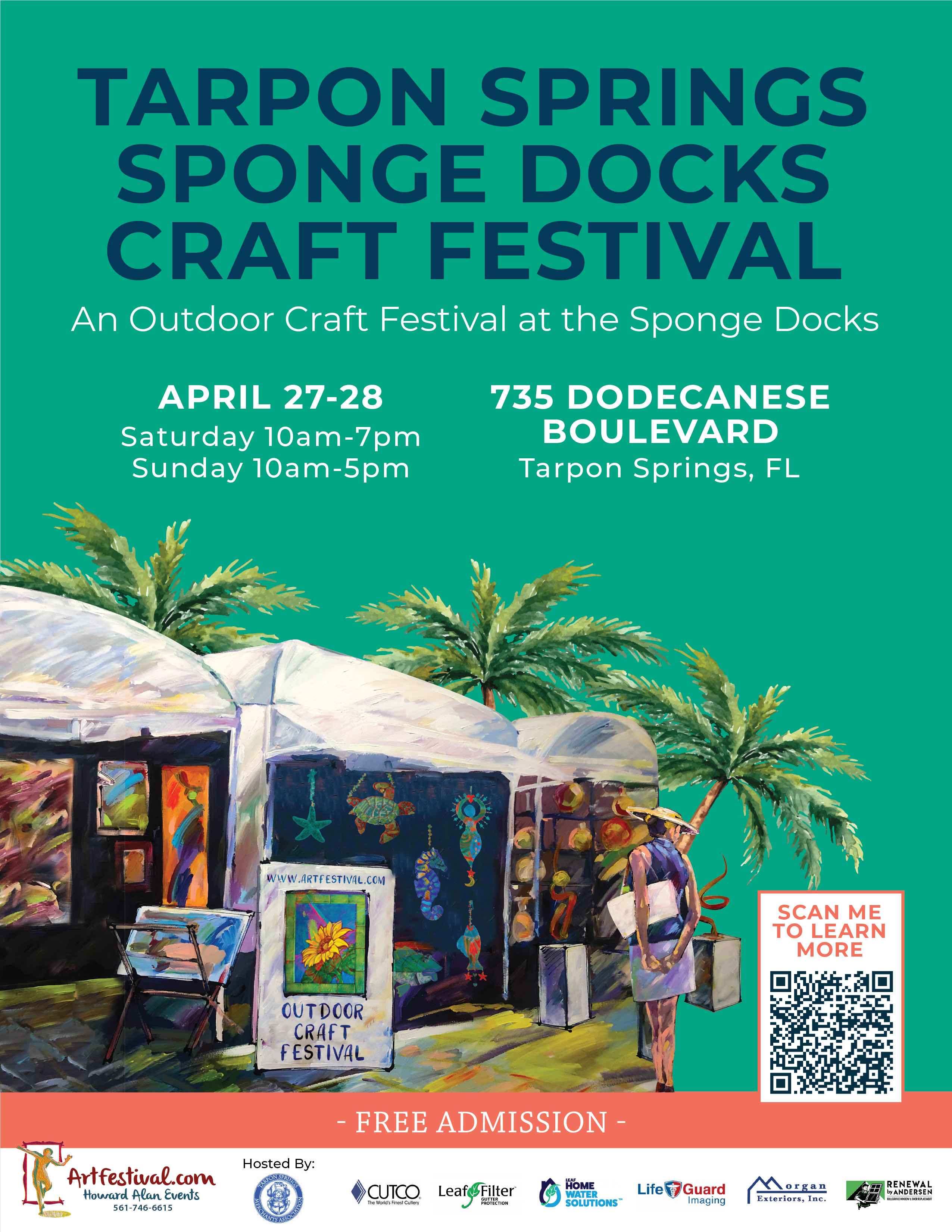 Tarpon Springs Sponge Docks Craft Festival