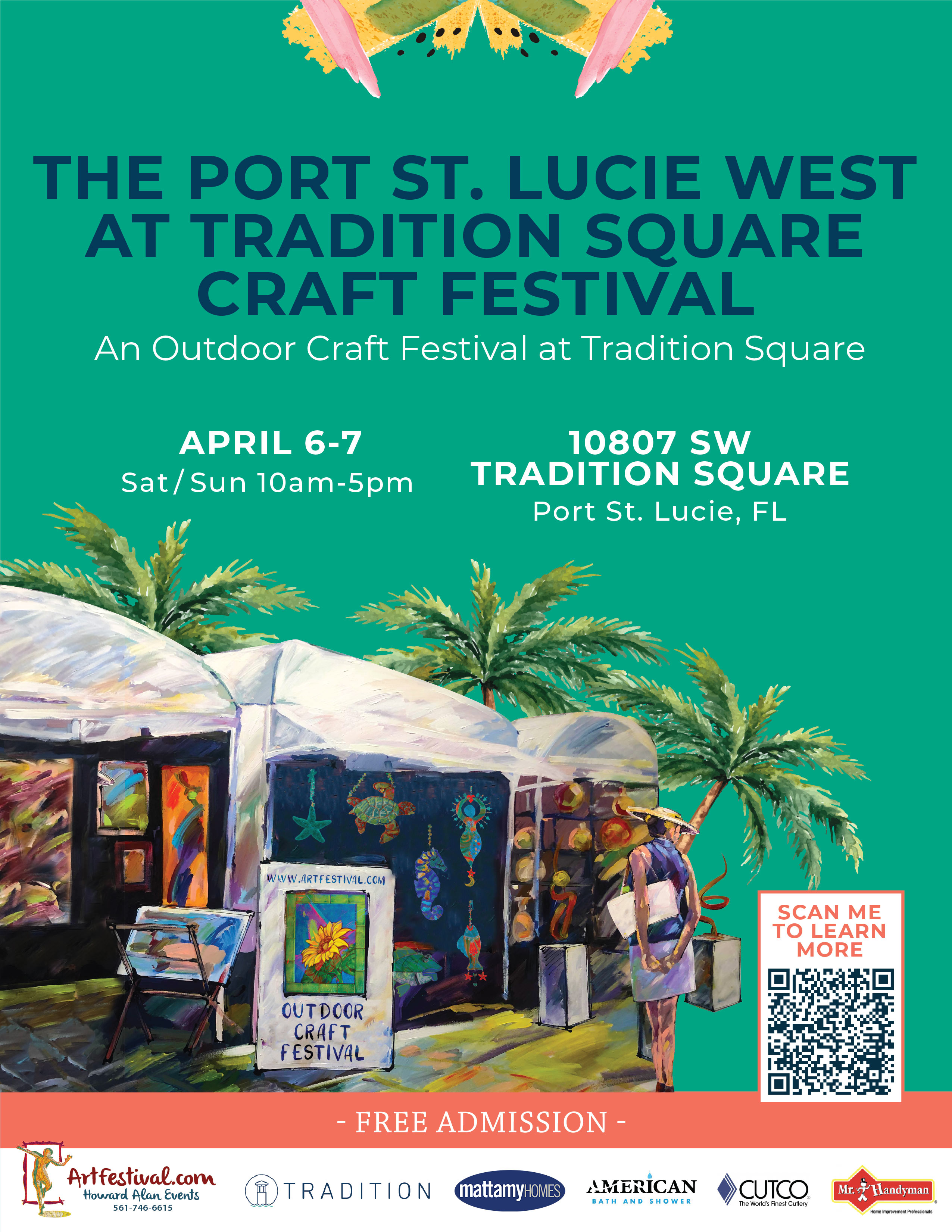 The Port St. Lucie West at Tradition Square Craft Festival
