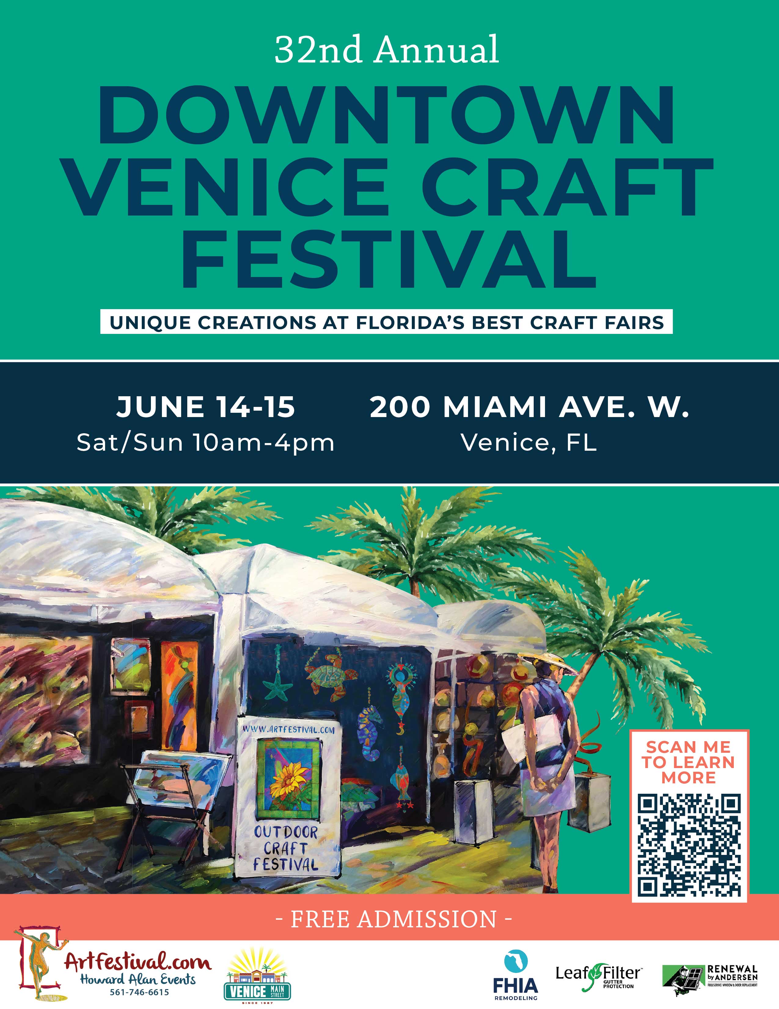32nd Annual Downtown Venice Craft Festival
