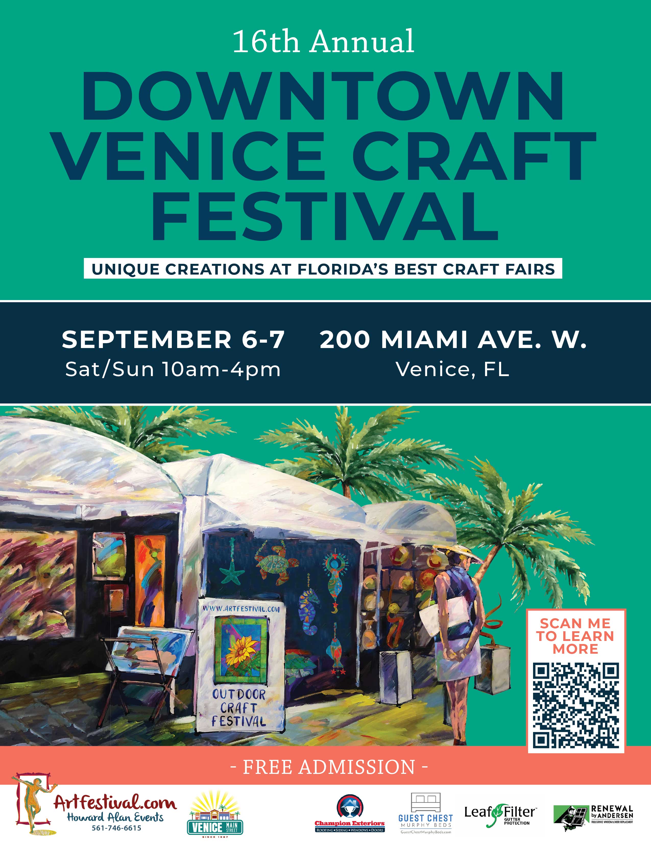 16th Annual Downtown Venice Craft Festival 