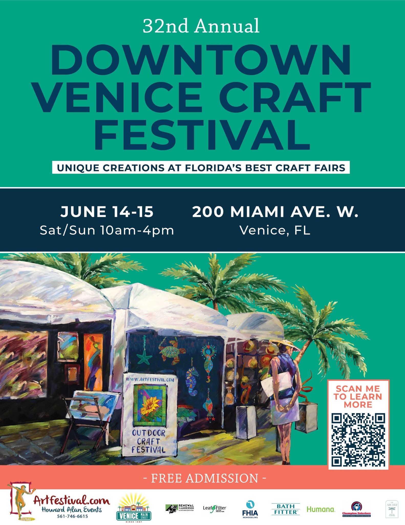 32nd Annual Downtown Venice Craft Festival