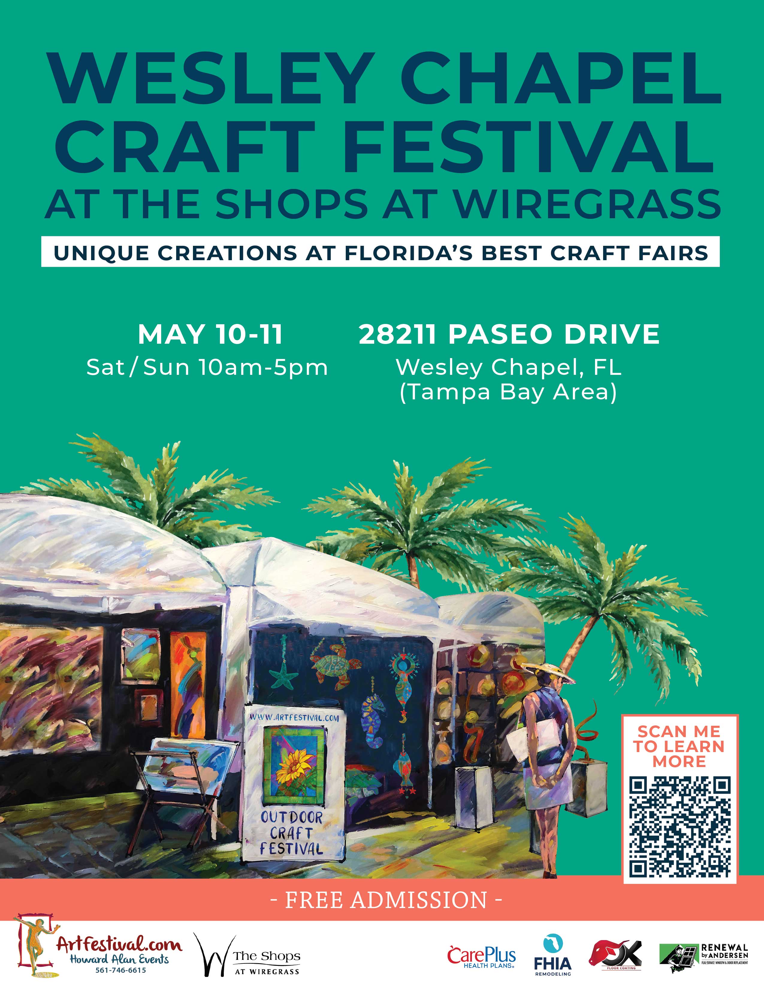 Wesley Chapel Craft Festival at the Shops at Wiregrass (Tampa Bay area)