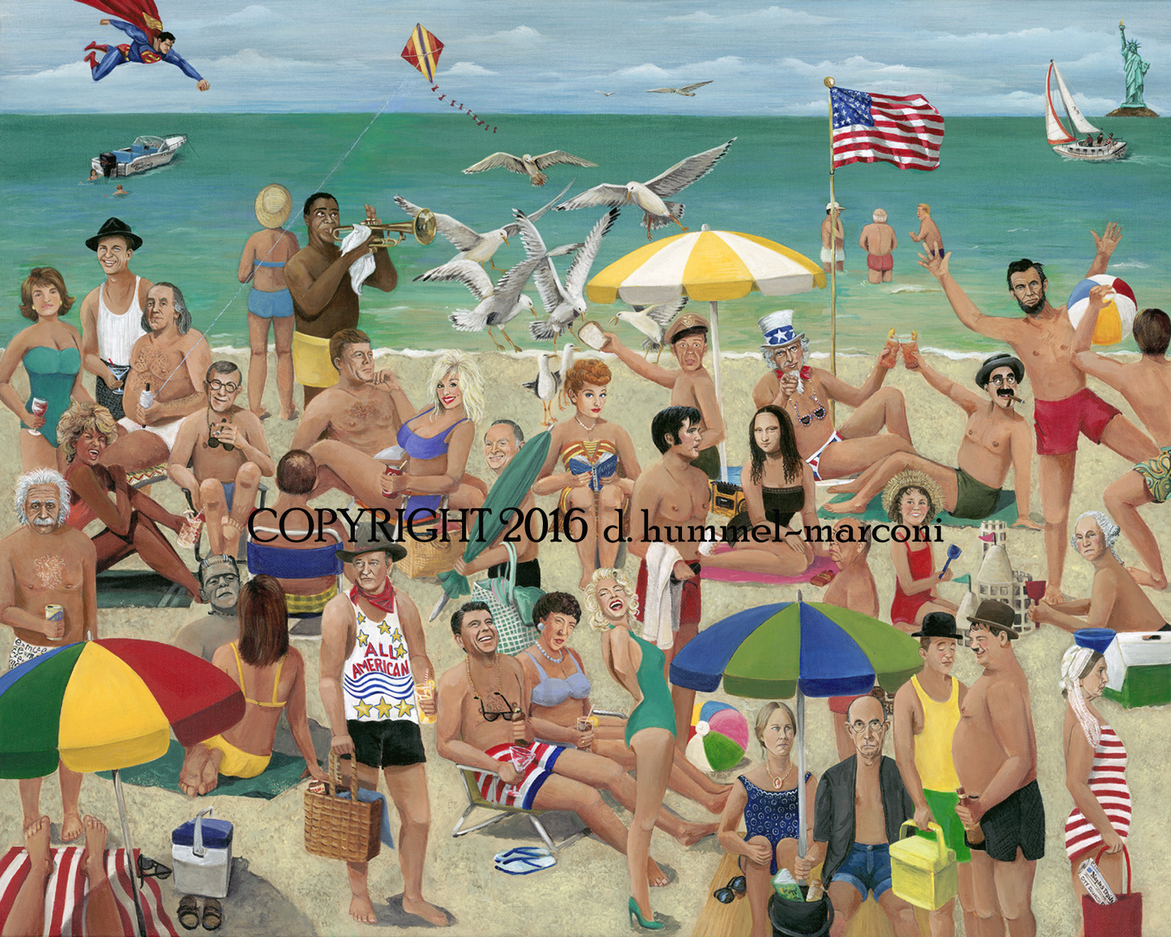CELEBRITIES, BEACH, FLORIDA