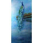 Peacock Oil Painting