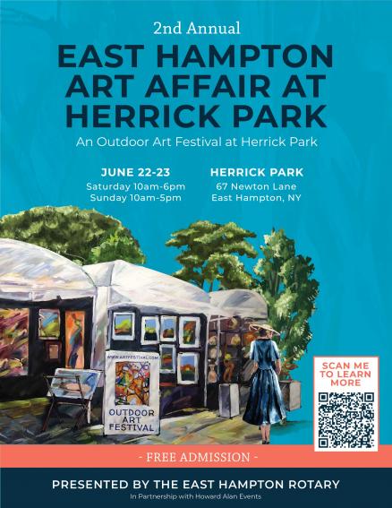 2nd Annual East Hampton Art Affair at Herrick Park
