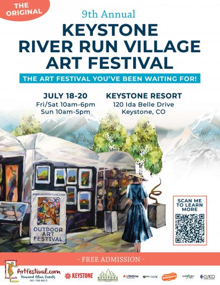 9th Annual Keystone River Run Village Art Festival 