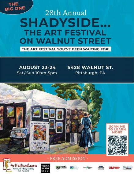 28th Annual Shadyside...The Art Festival on Walnut Street