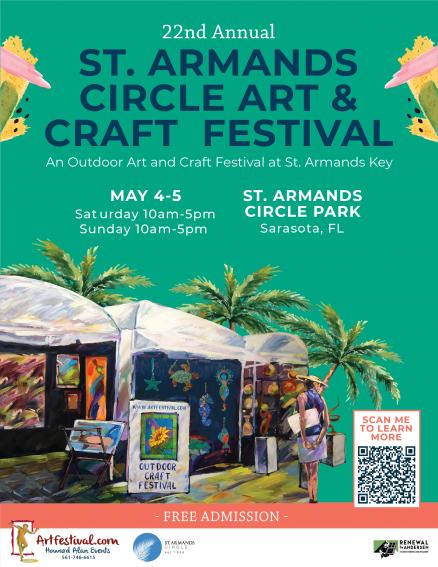 22nd Annual St. Armands Circle Art &amp; Craft Festival