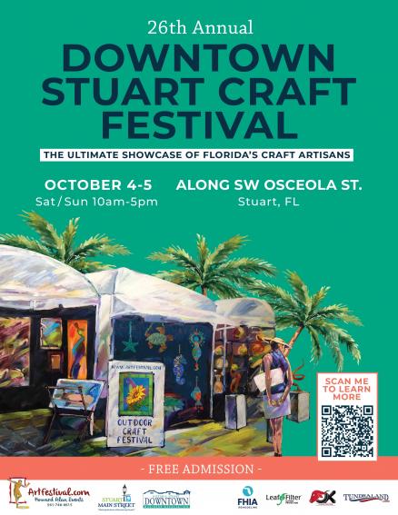 26th Annual Downtown Stuart Craft Festival