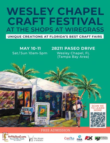 Wesley Chapel Craft Festival at the Shops at Wiregrass (Tampa Bay area)
