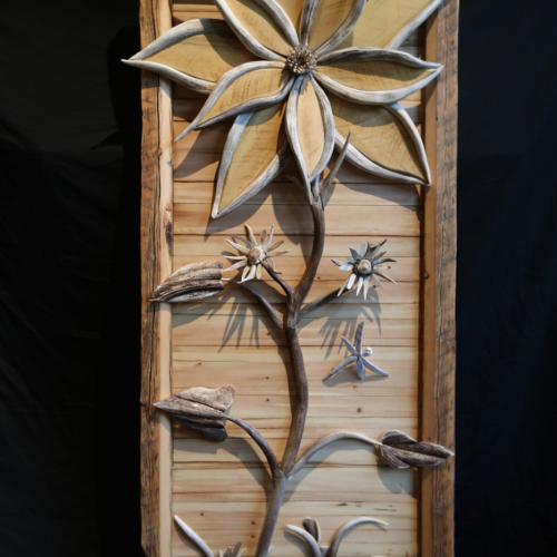 Greshko art sunflower Colorado alpine