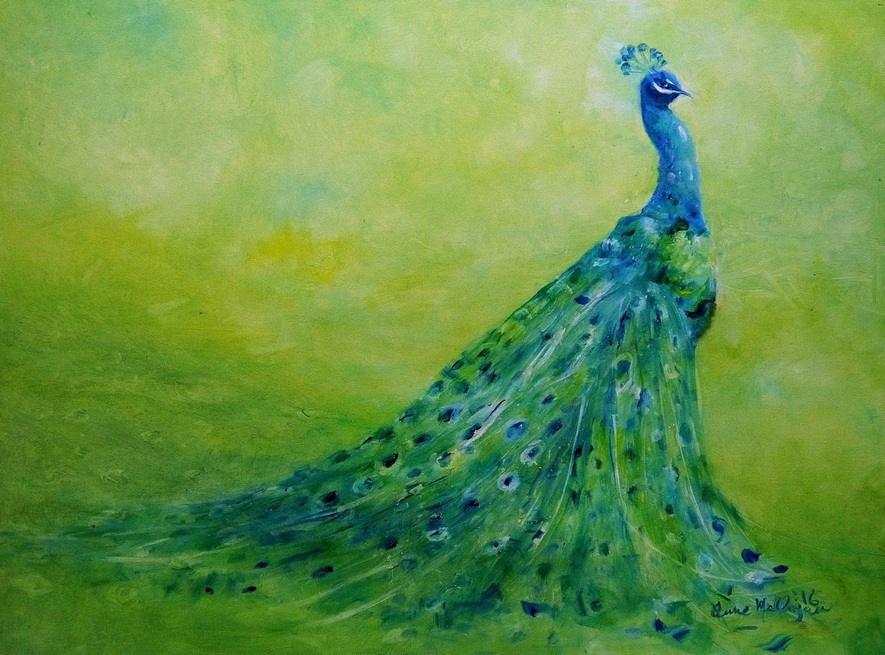 Peacock Painting