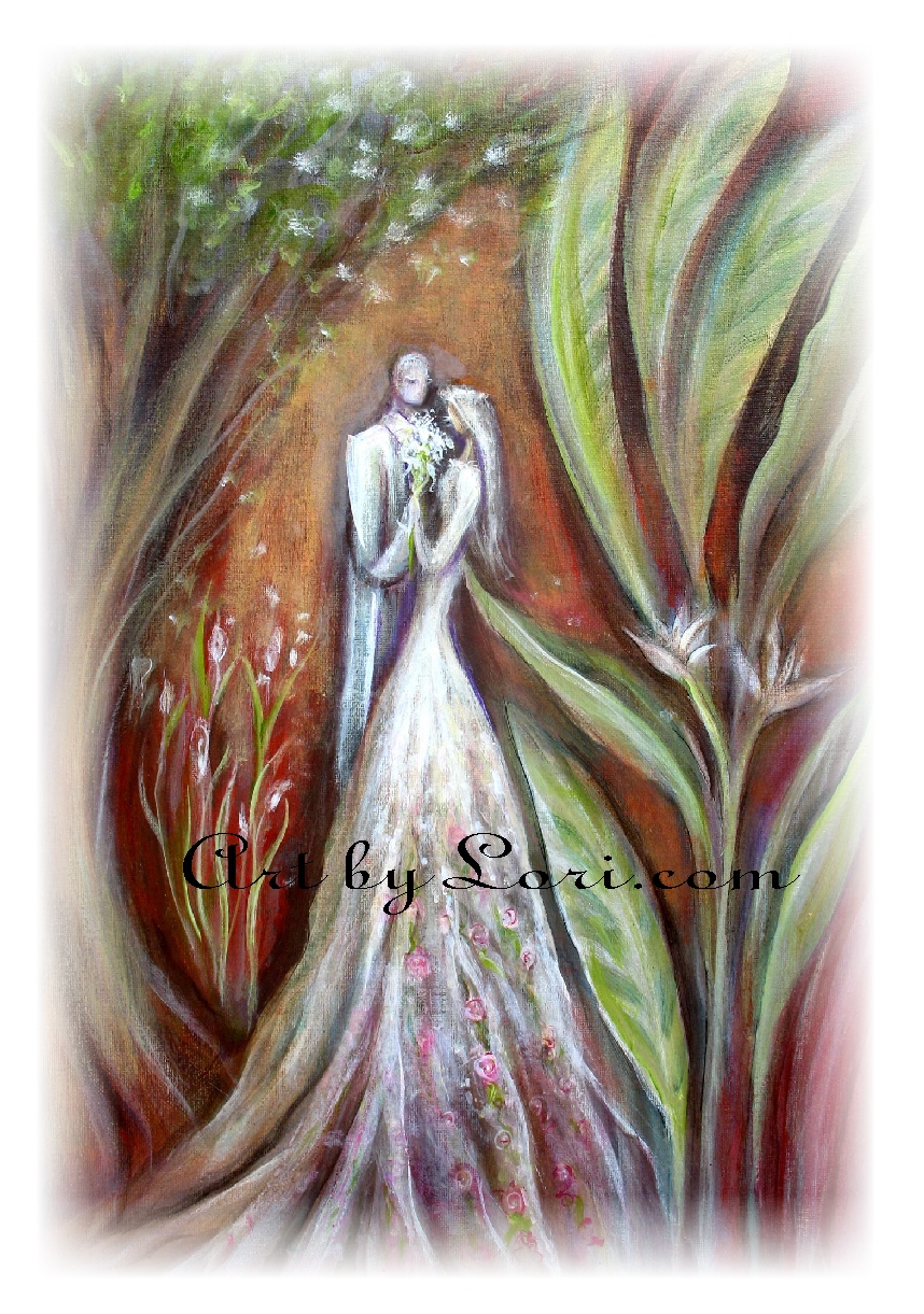 bride and groom marriage whimscial love wedding gift